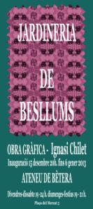 Cartell Jardineria de besllums color imprempta