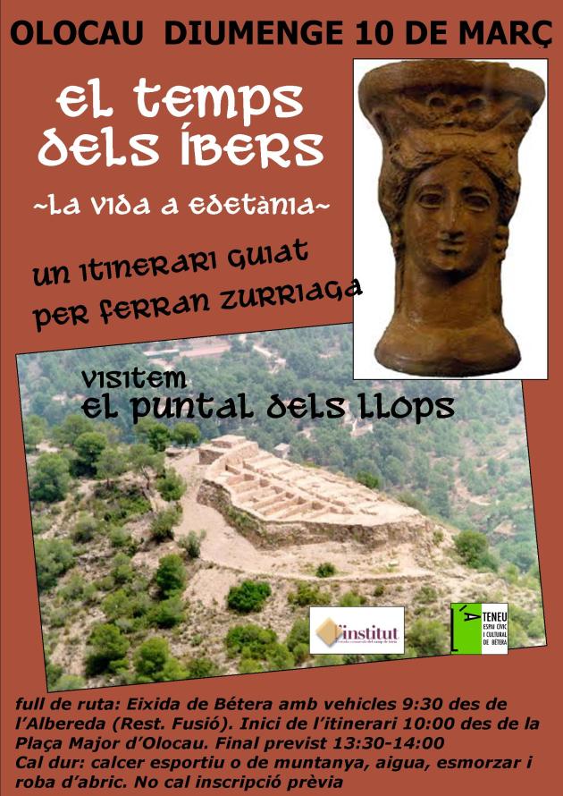 Cartell Puntal dels Llops 2