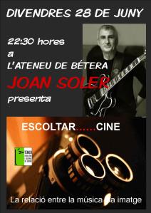 Joan Soler Escoltar Cine