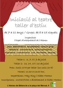 Teatre juliol