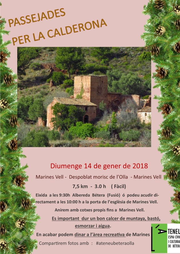 CARTELL OLLA GENER 2018