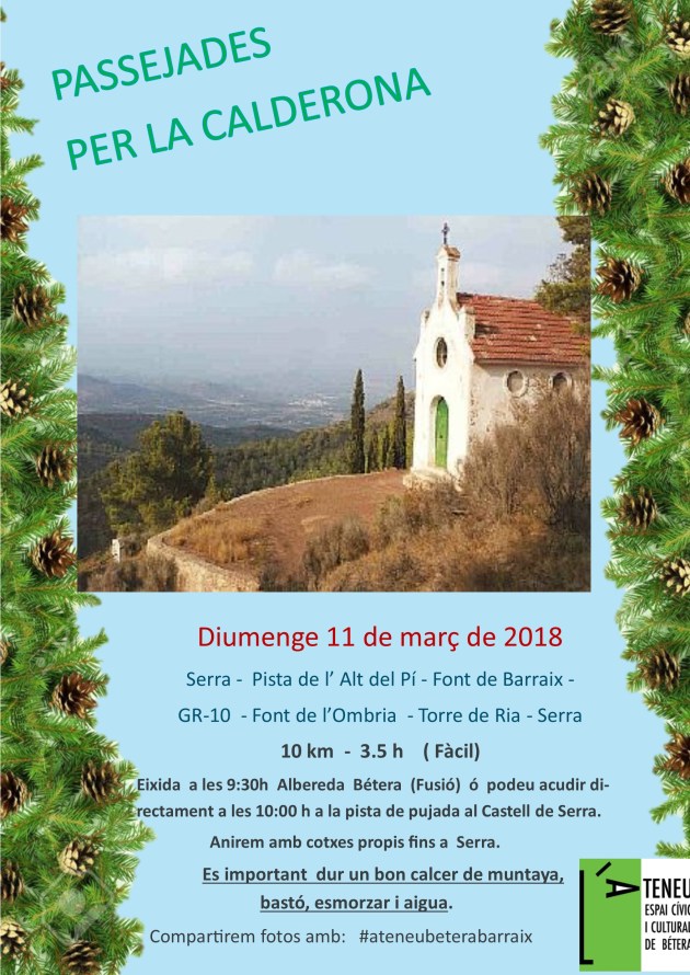 CARTELL BARRAIX MARÇ 2018